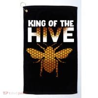 King Of The Hive Golf Towel thumb 0