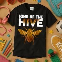 King Of The Hive Kids T-Shirt thumb 3