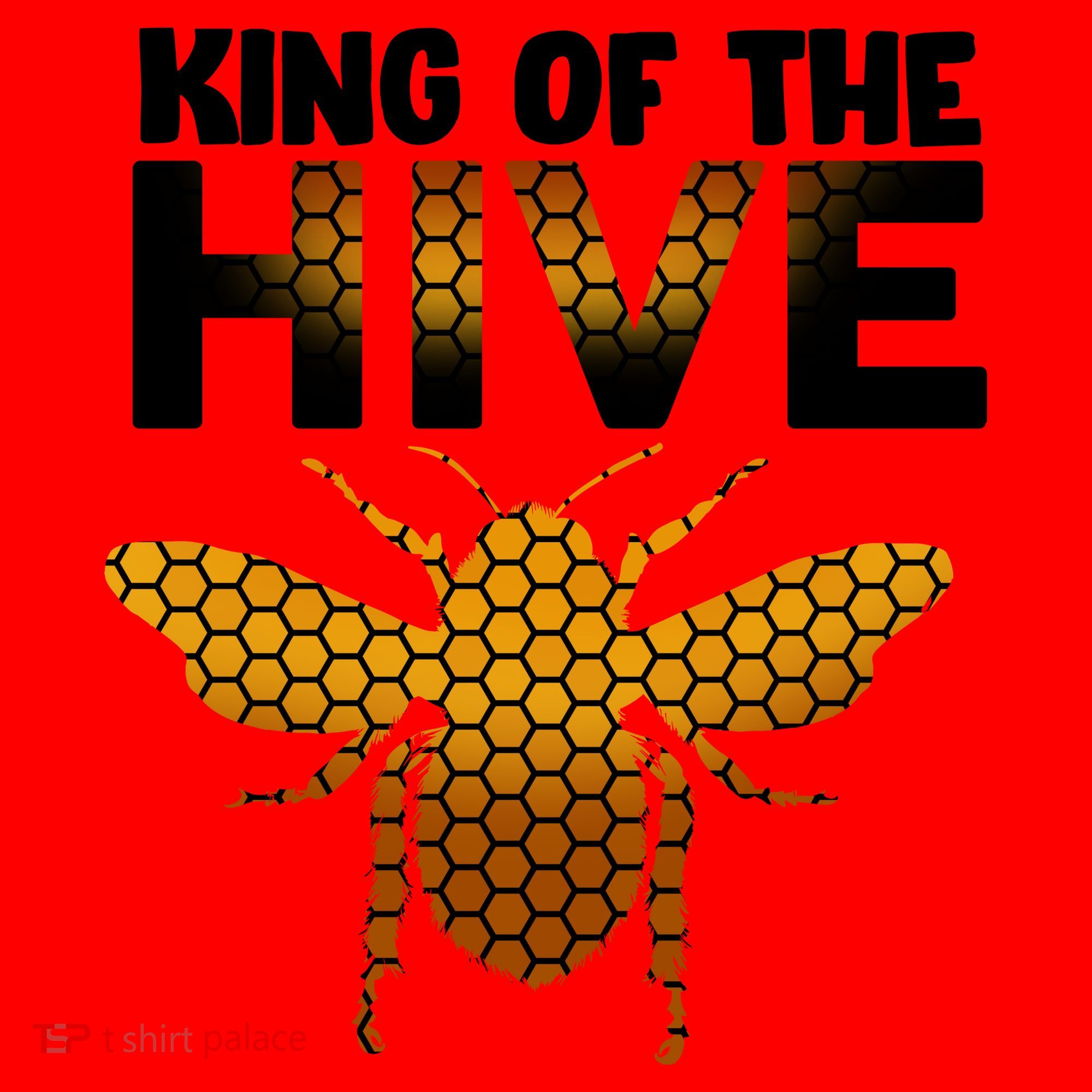 King Of The Hive Santa Hat