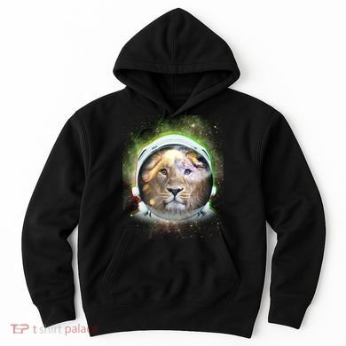 King Of The Universe Lion Space Astronaut Helmet Hoodie