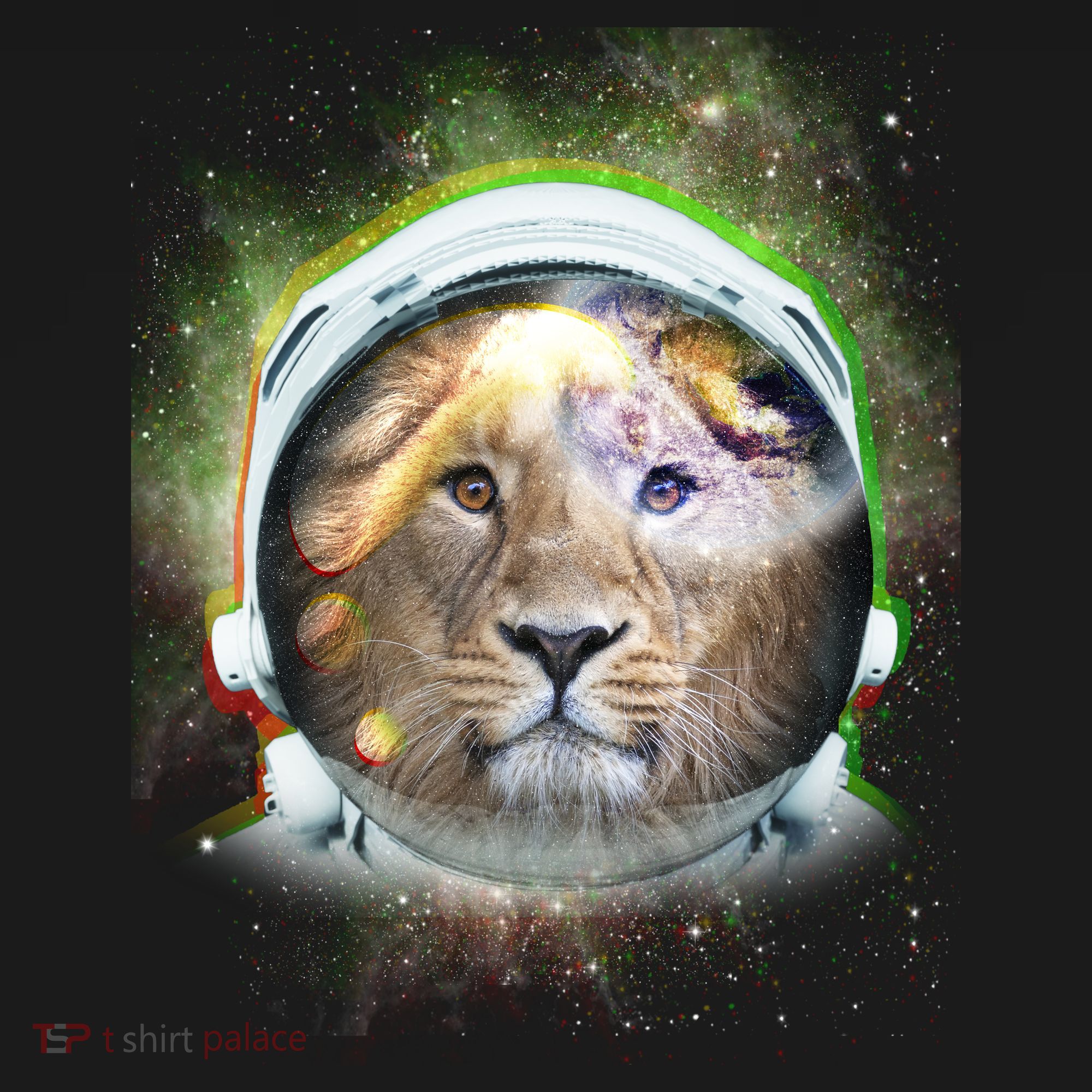 King Of The Universe Lion Space Astronaut Helmet Sweatshirt