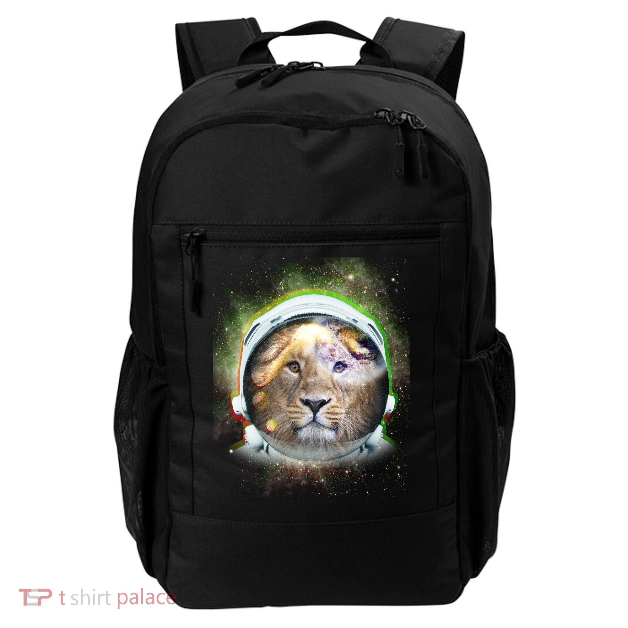 King Of The Universe Lion Space Astronaut Helmet Backpack