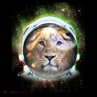 King Of The Universe Lion Space Astronaut Helmet Coffee Mug thumb 5