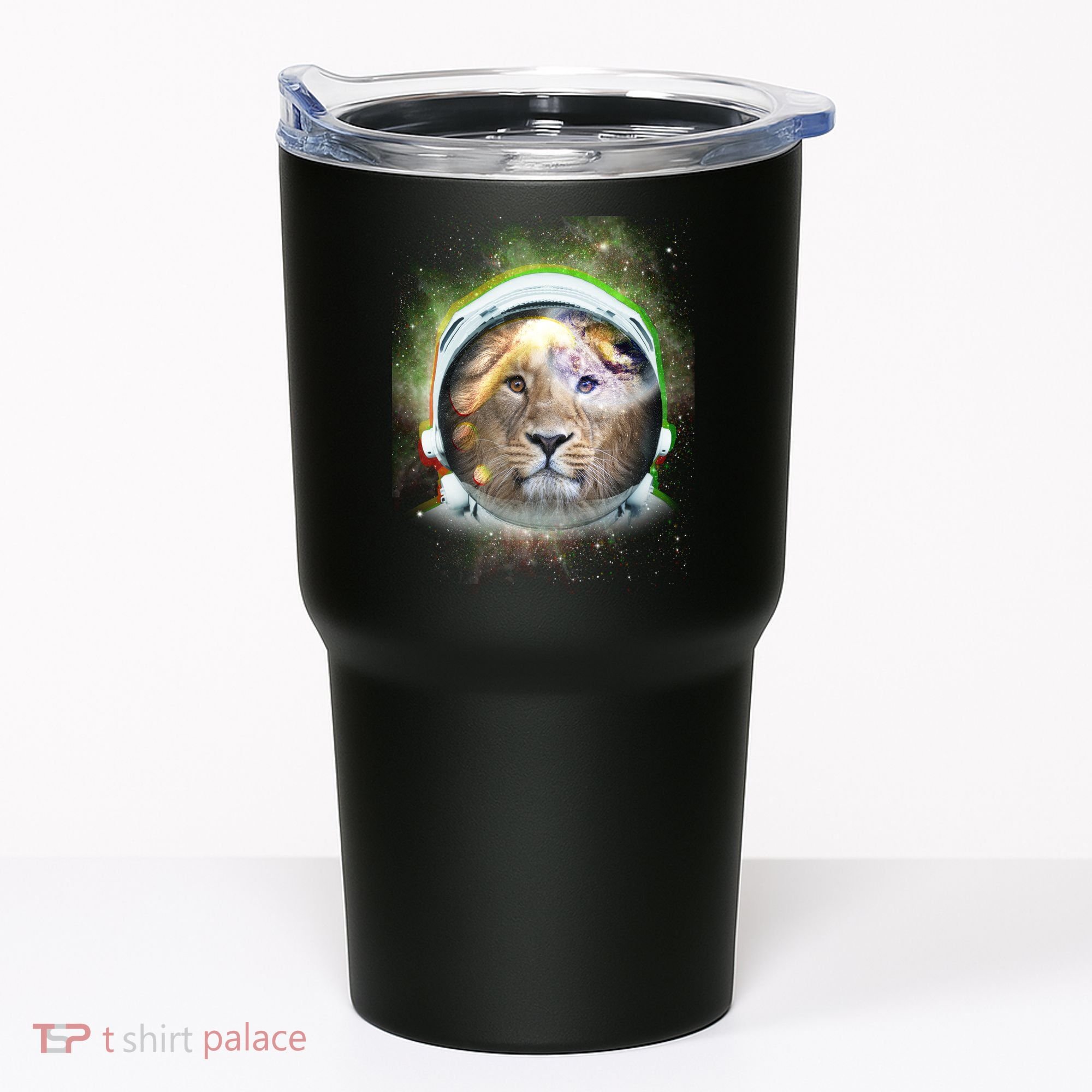 King Of The Universe Lion Space Astronaut Helmet Tumbler