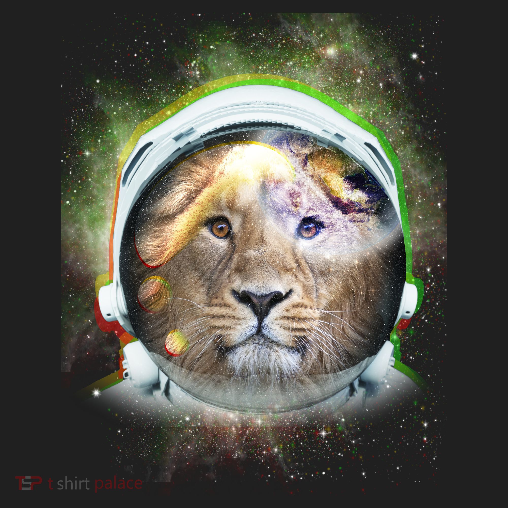 King Of The Universe Lion Space Astronaut Helmet Tumbler