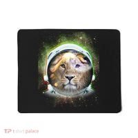 King Of The Universe Lion Space Astronaut Helmet Mousepad thumb 0