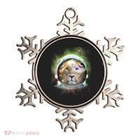 King Of The Universe Lion Space Astronaut Helmet Ornament thumb 0