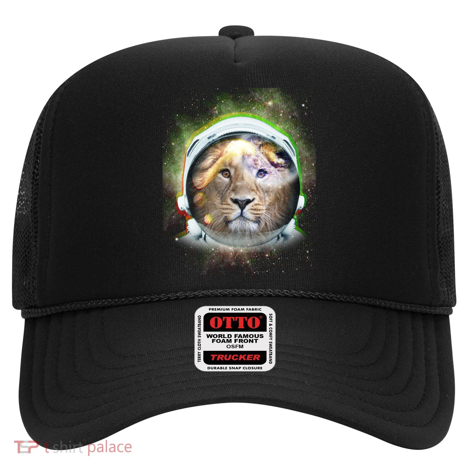 King Of The Universe Lion Space Astronaut Helmet Hat