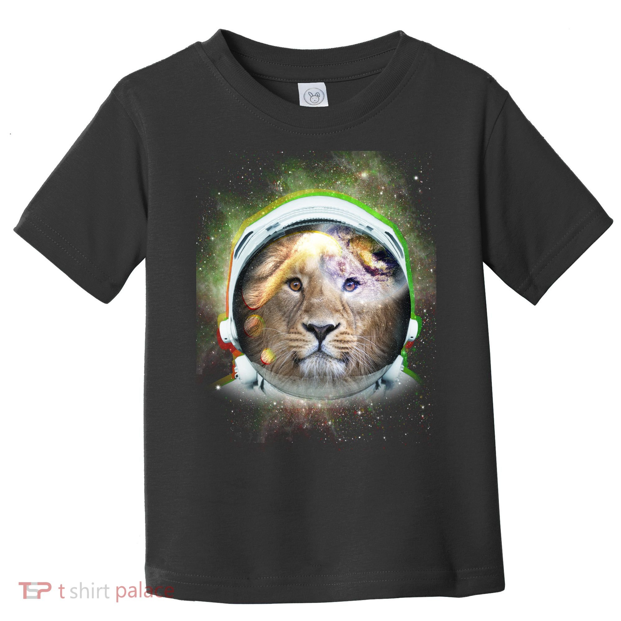 King Of The Universe Lion Space Astronaut Helmet Toddler T-Shirt