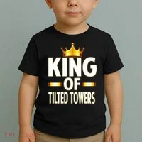 King Of Tilted Towers Toddler T-Shirt thumb 2