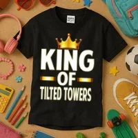 King Of Tilted Towers Kids T-Shirt thumb 3