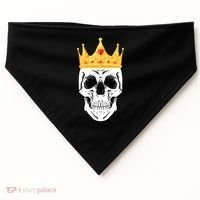 King Skull USA-Made Doggie Bandana thumb 0