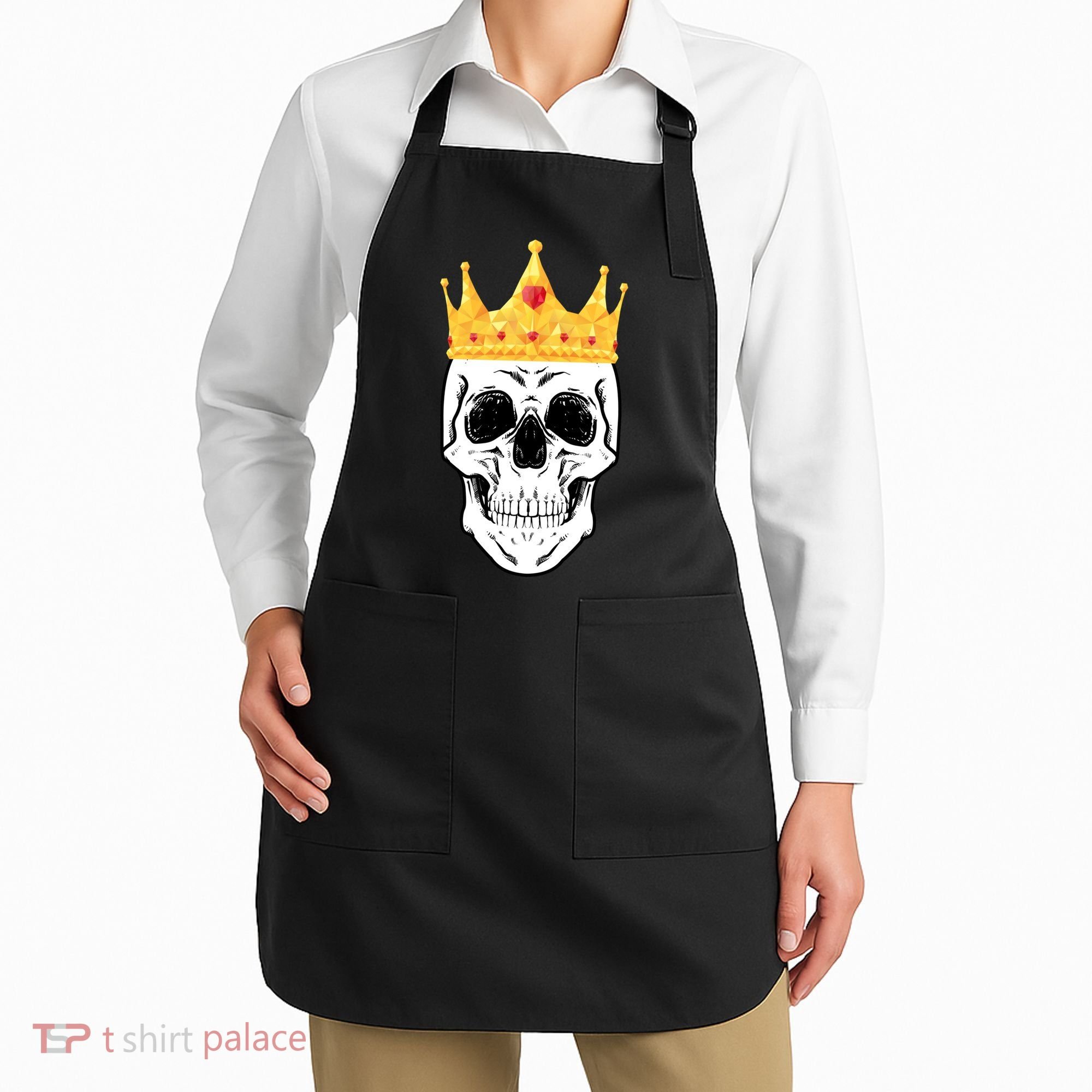 King Skull Apron