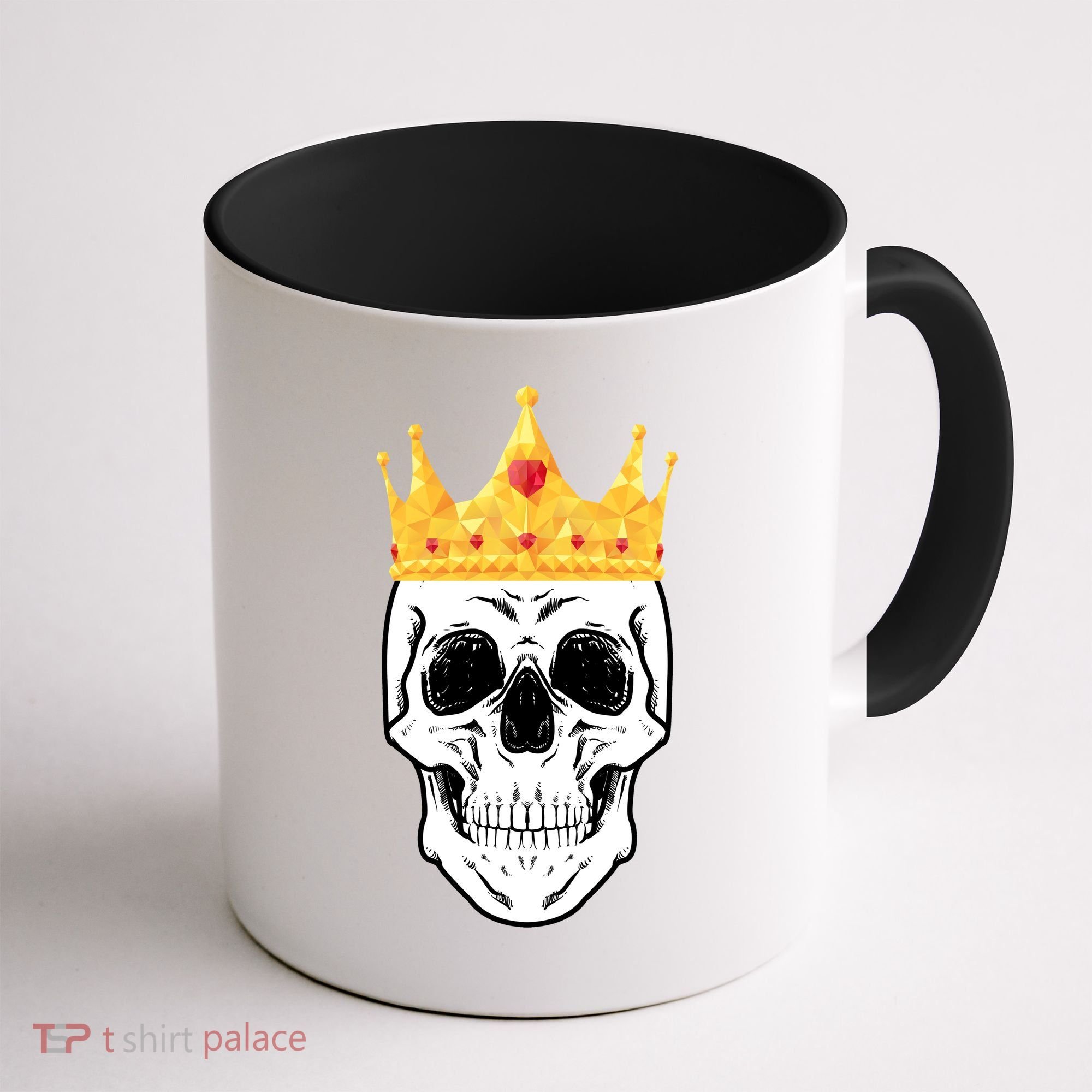 King Skull Coffee Mug