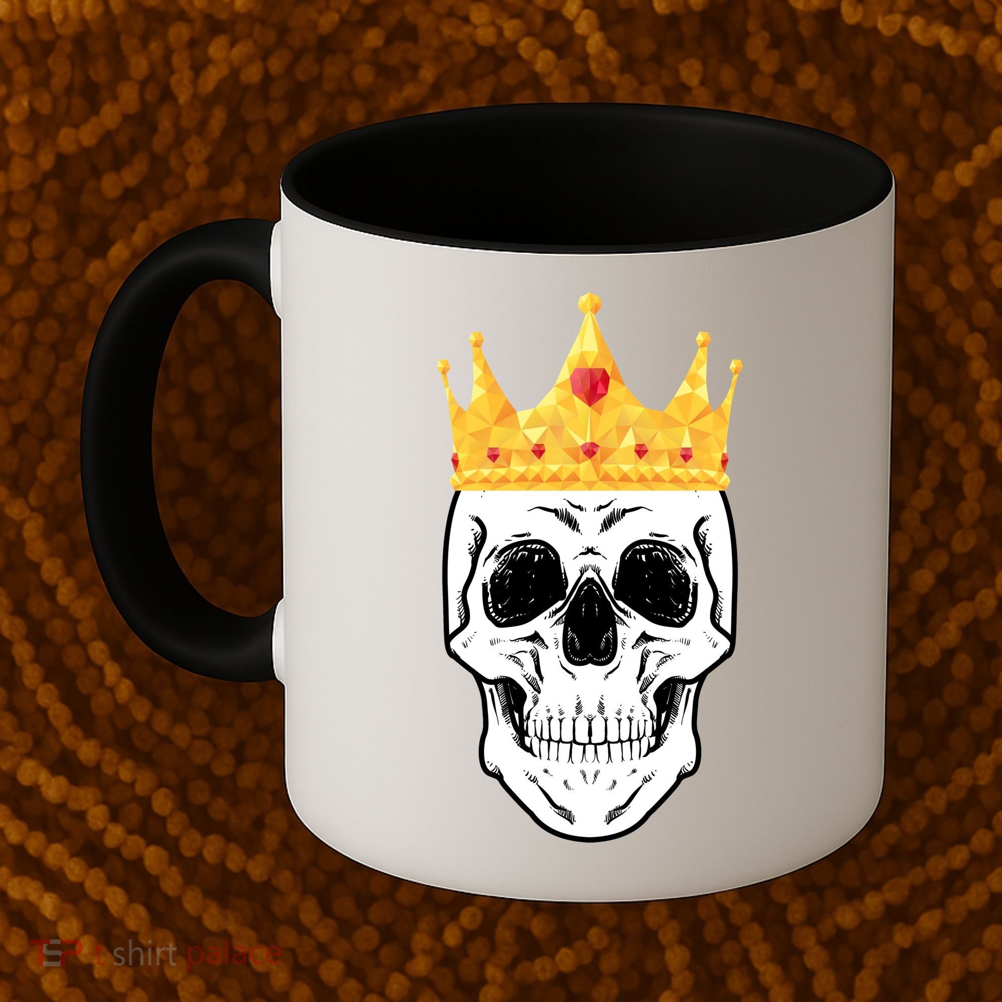 King Skull Coffee Mug