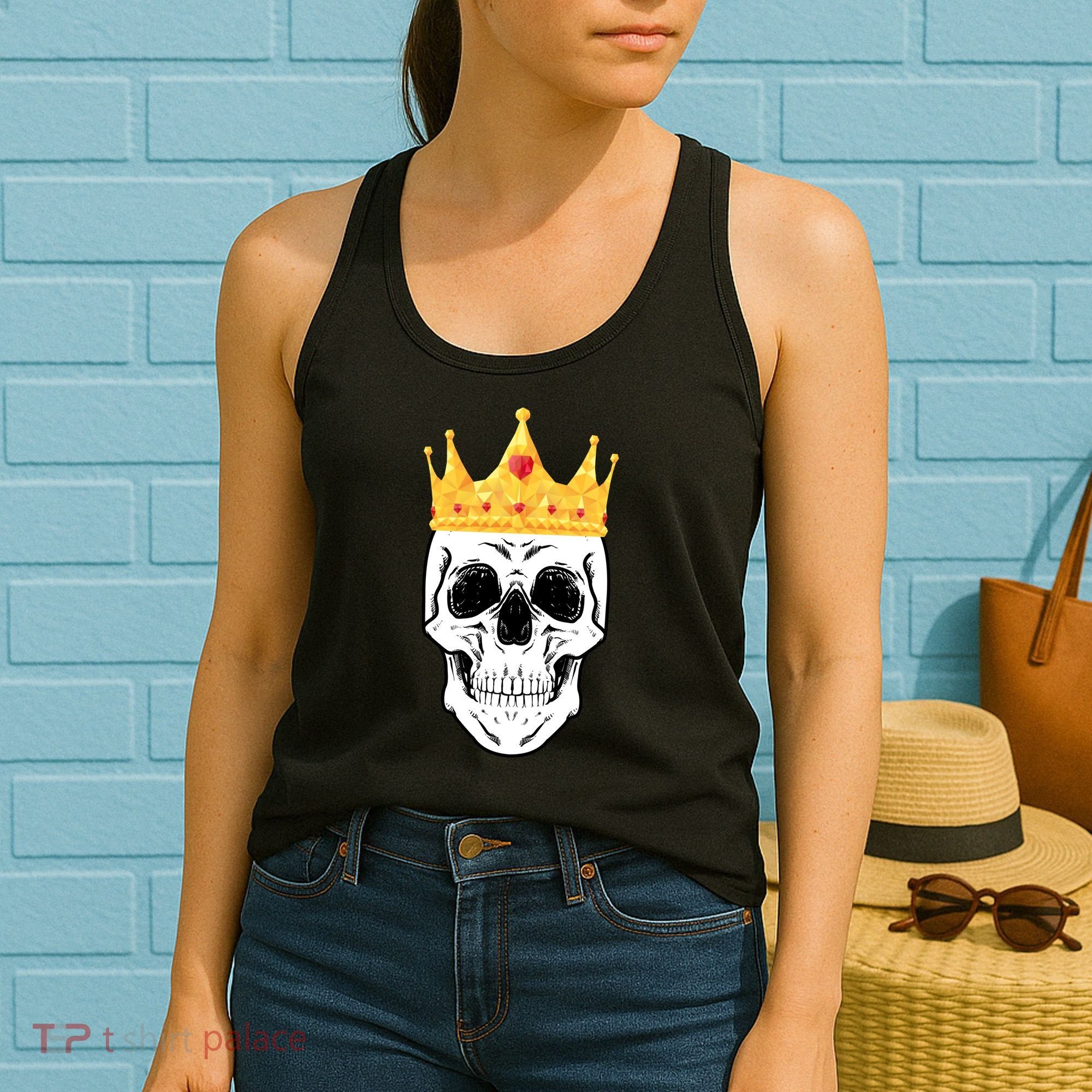King Skull Women's Tank Top