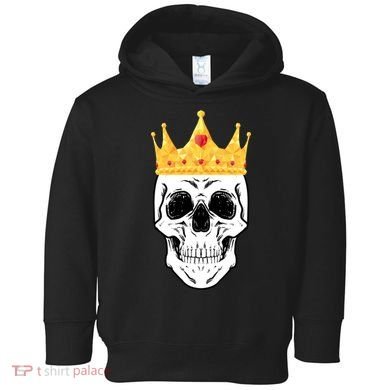 King Skull Toddler Hoodie