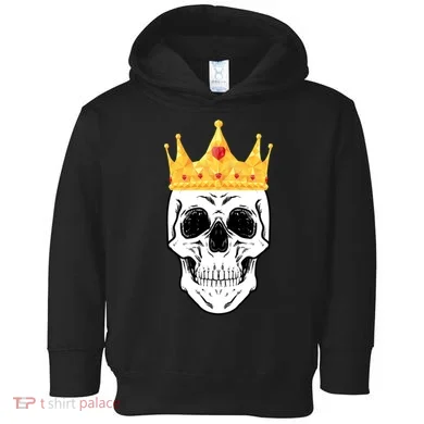 King Skull Toddler Hoodie