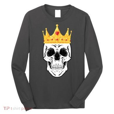 King Skull Long Sleeve Shirt
