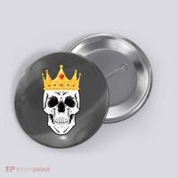 King Skull Button thumb 0