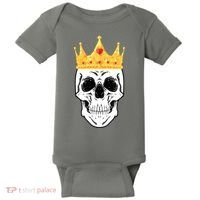 King Skull Baby Bodysuit thumb 0