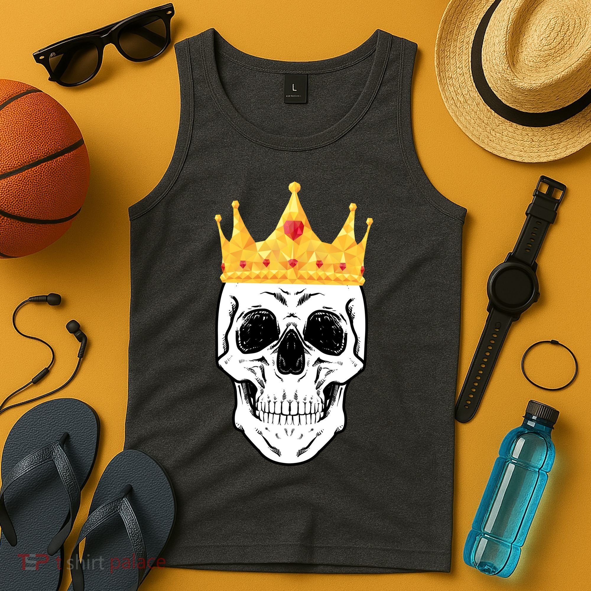 King Skull Tank Top
