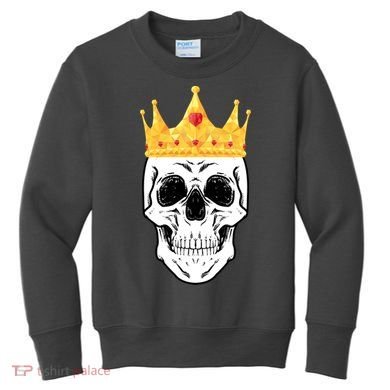 King Skull Kids Sweatshirt
