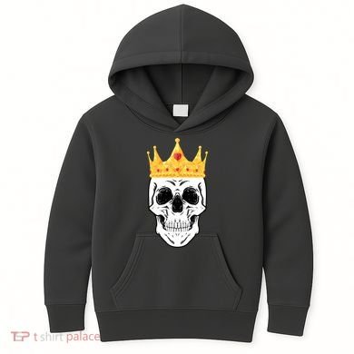 King Skull Kids Hoodie
