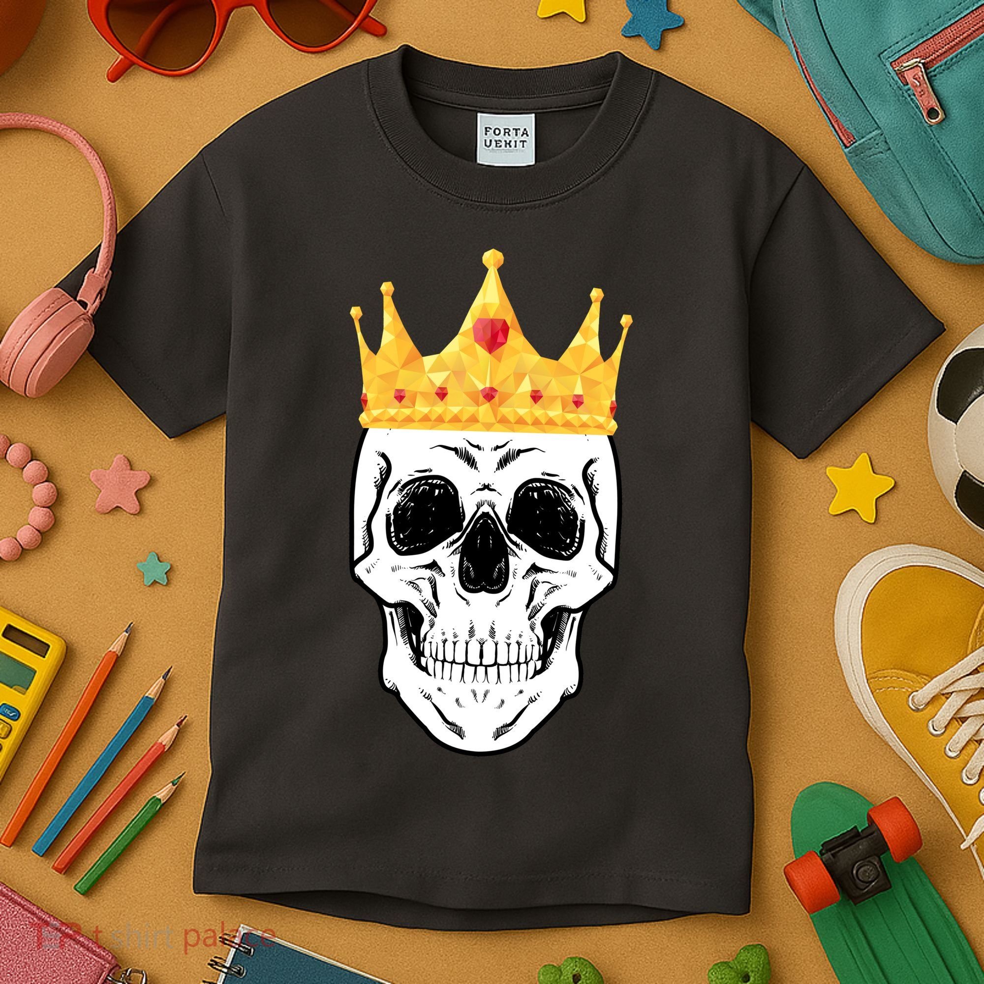 King Skull Kids T-Shirt