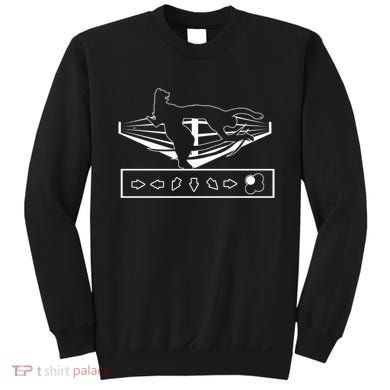 King Throw Funny Game Reference Sweatshirt