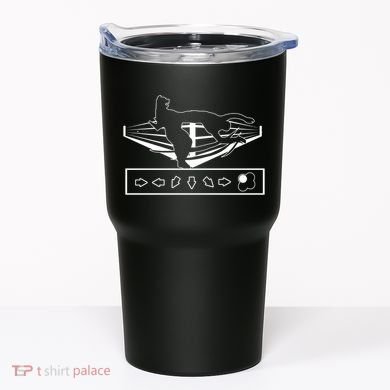 King Throw Funny Game Reference Tumbler