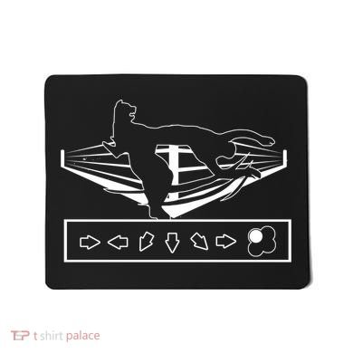 King Throw Funny Game Reference Mousepad