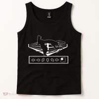 King Throw Funny Game Reference Tank Top thumb 2