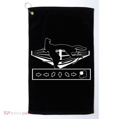 King Throw Funny Game Reference Golf Towel