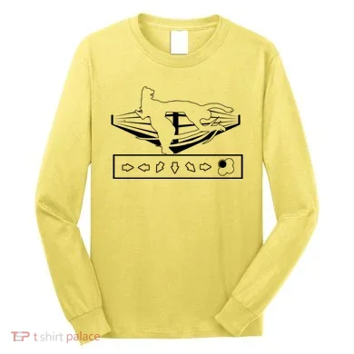 King Throw Funny Game Reference Long Sleeve Shirt