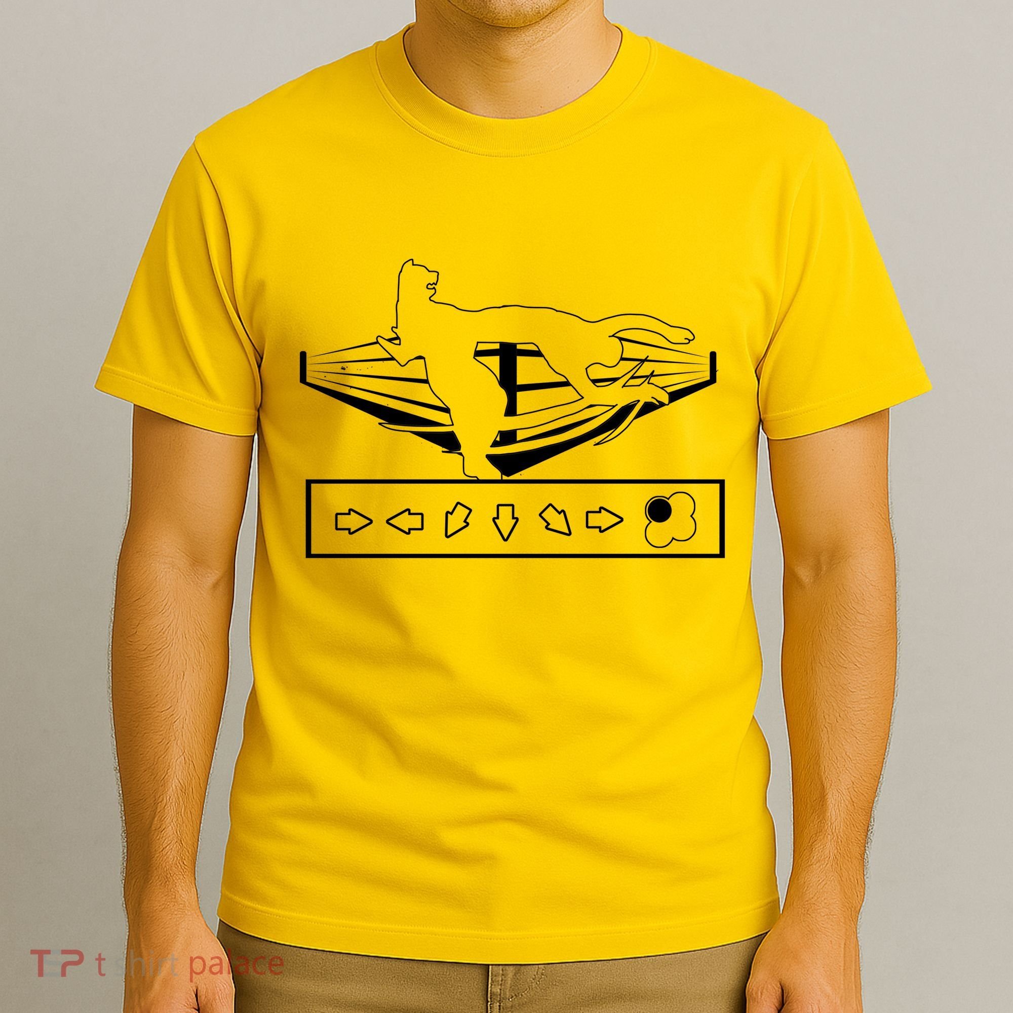 King Throw Funny Game Reference T-Shirt