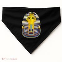 King Tut Pharaoh Egyptian USA-Made Doggie Bandana thumb 0