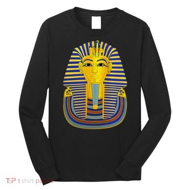 King Tut Pharaoh Egyptian Long Sleeve Shirt