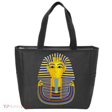 King Tut Pharaoh Egyptian Tote Bag