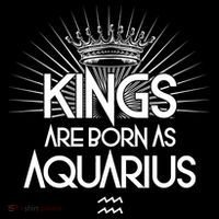 Kings Are Born As Aquarius Bucket Hat thumb 4
