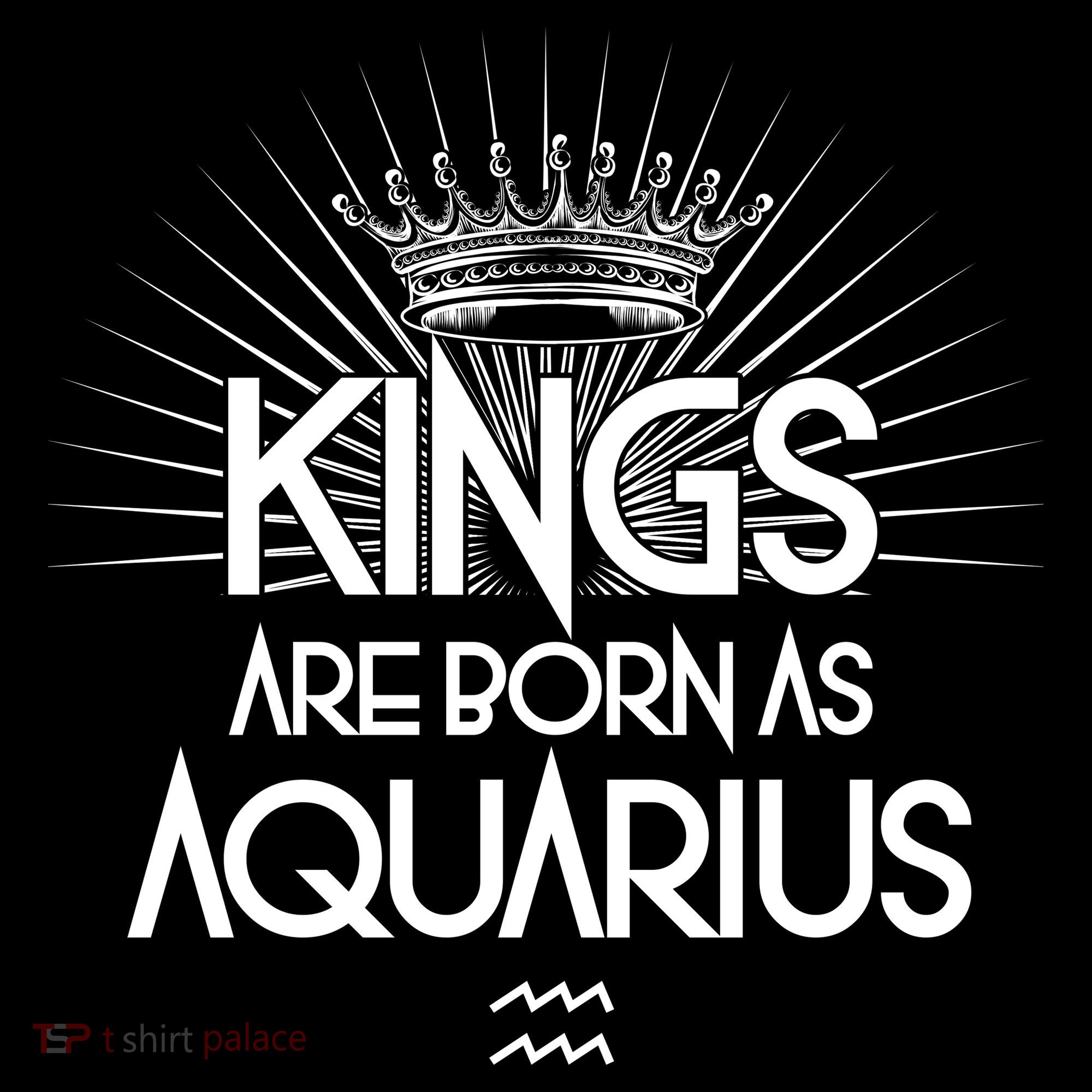 Kings Are Born As Aquarius Bucket Hat