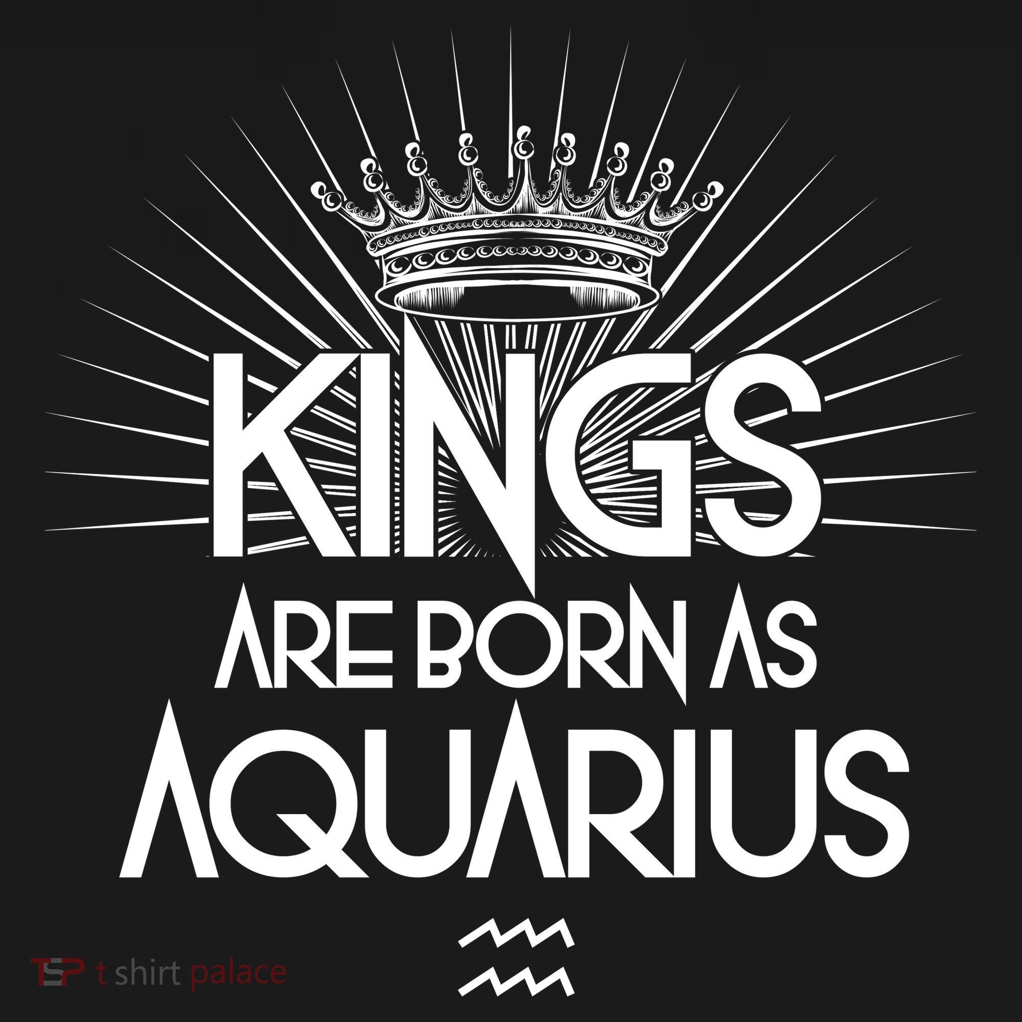 Kings Are Born As Aquarius Women's Tank Top