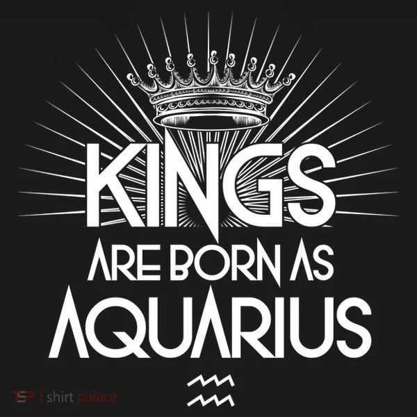 Kings Are Born As Aquarius Toddler Hoodie