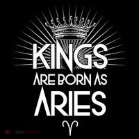 Kings Are Born As Aries Bucket Hat thumb 4