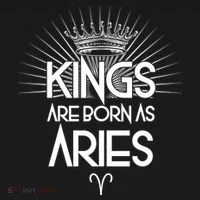 Kings Are Born As Aries Bucket Hat thumb 4