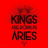 Kings Are Born As Aries Santa Hat thumb 1