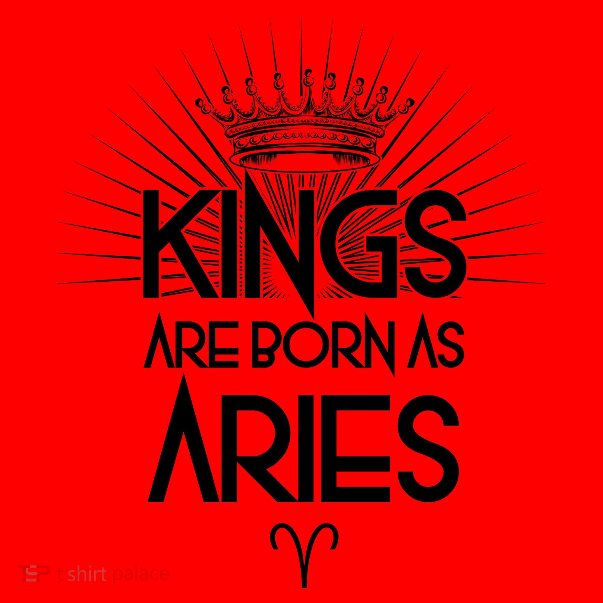 Kings Are Born As Aries Santa Hat