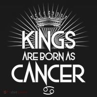 Kings Are Born As Cancer Bucket Hat thumb 4