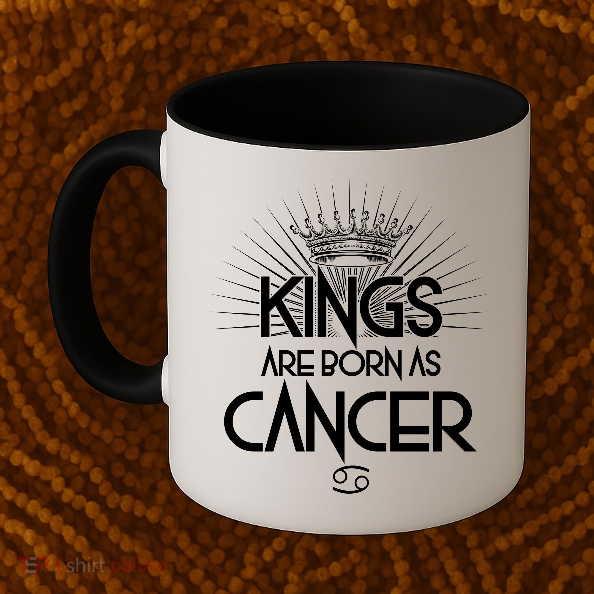 Kings Are Born As Cancer Coffee Mug