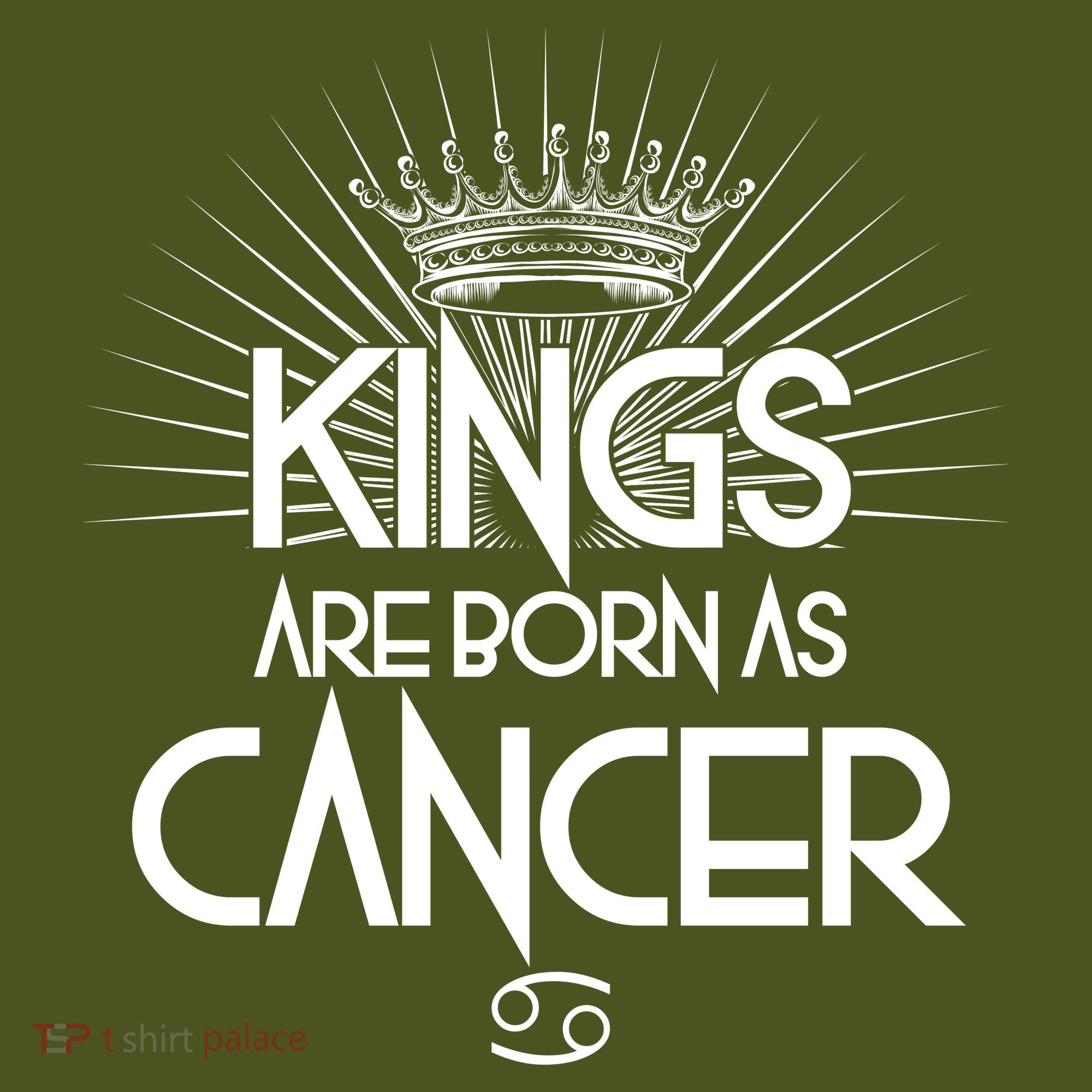 Kings Are Born As Cancer Mousepad